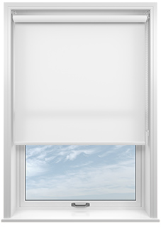 Verona, Pure White - Roller Blind